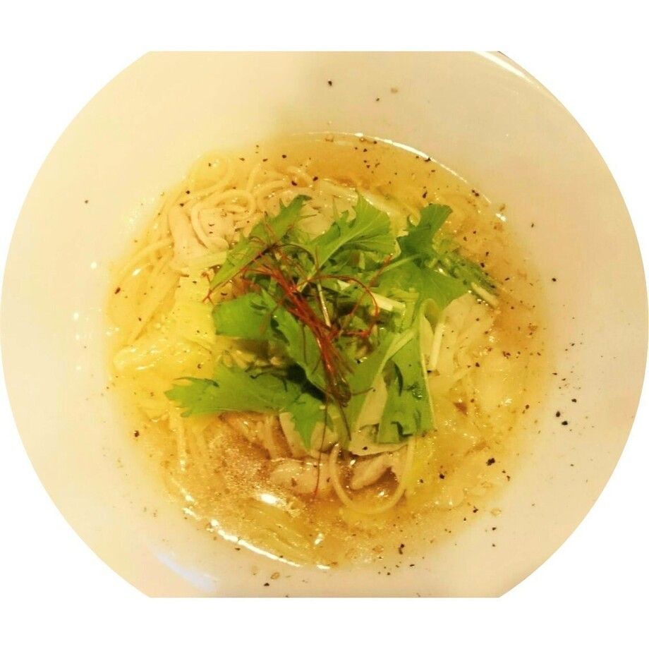 ゆず胡椒香る　キャベツたっぷりスープパスタ（900）