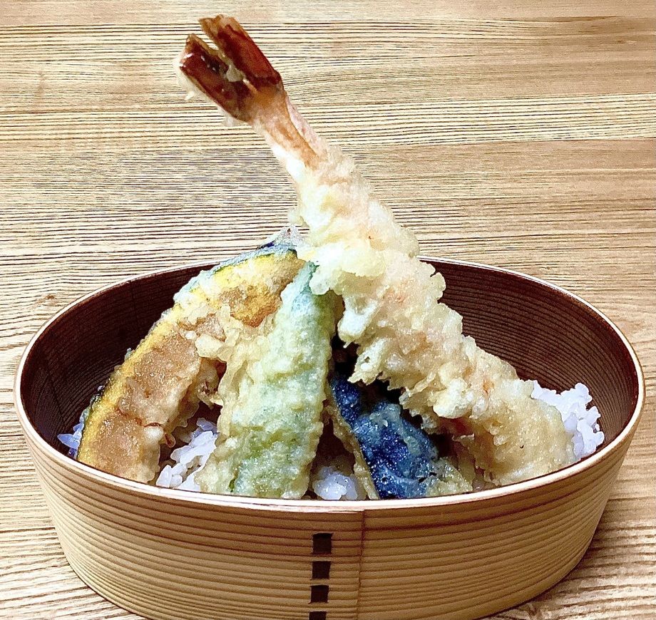 天ぷらのせわっぱ（1050円）