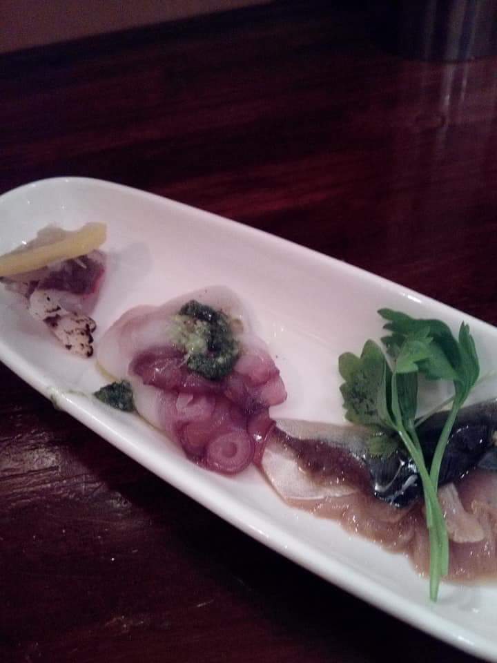 ある日の魚介前菜盛り合わせ ※内容は日により異なります！