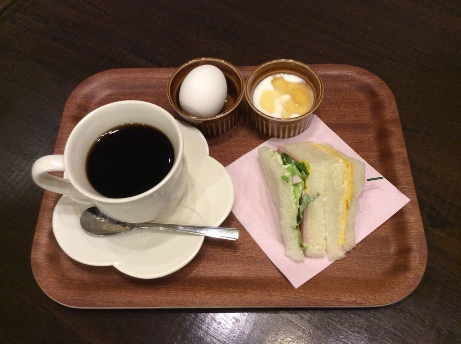 サンドウィッチモーニング（500円）