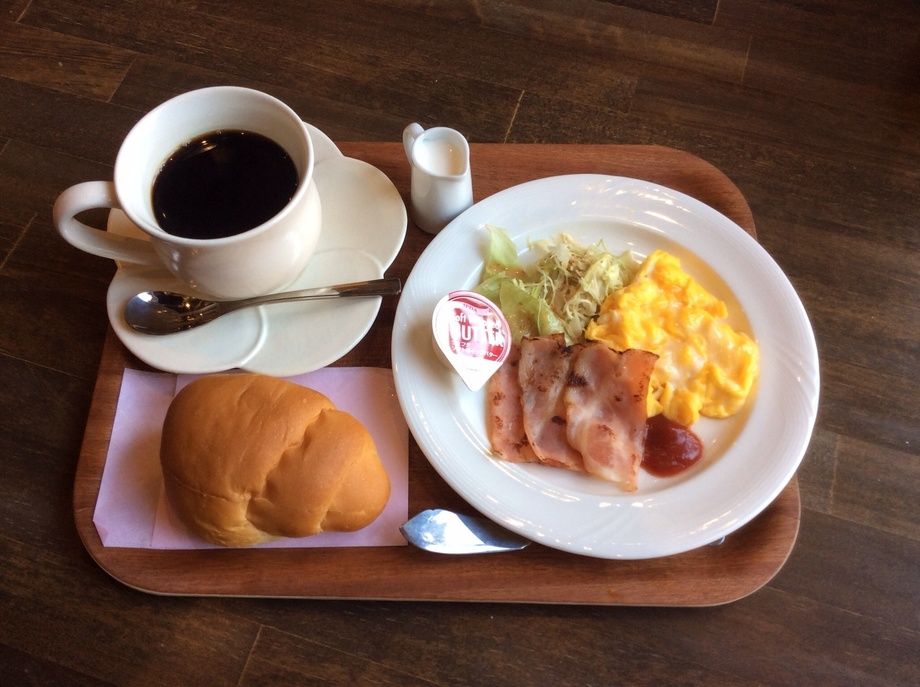 スクランブルエッグモーニング（500円）