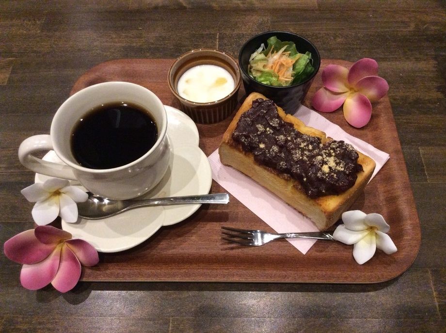 小倉トーストモーニング（500円）