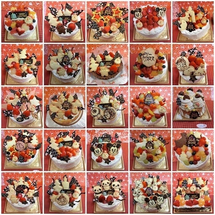 ２０１８年　クリスマスホールデコレーションケーキ☆