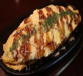 広島風ソースオムレツ