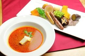 旬の彩り野菜スープカレー 