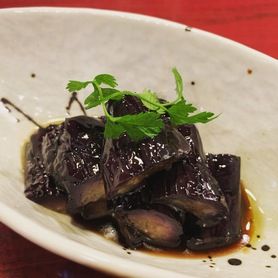 揚げ茄子のバルサミコ酢漬け