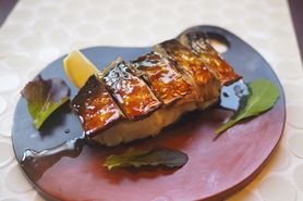 さばのスモーク サワーマッシュポテト添え