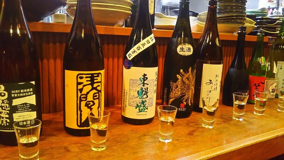 人気宴会プラン。日本酒五種類以上2時間30分飲み放題(ラストオーダー二時間)❗刺身盛り合わせ・名物のおでん、など料理ぜん7品❗5000円(税込サービス料込)