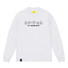 ころころ虚無っくまロンT～ホワイト～