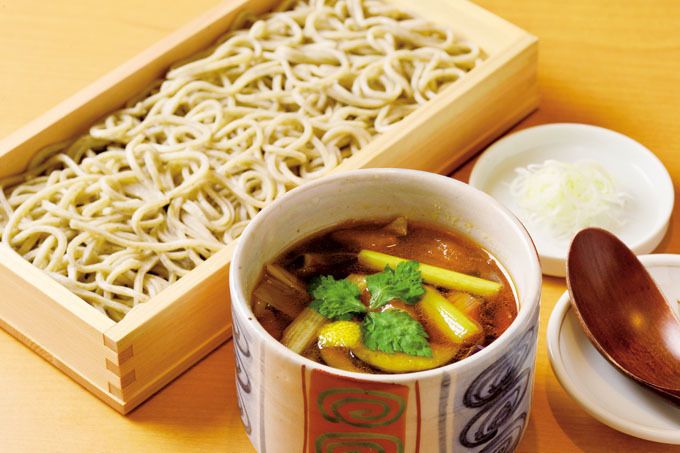 なすとトマトのつけ汁せいろ（1550円）