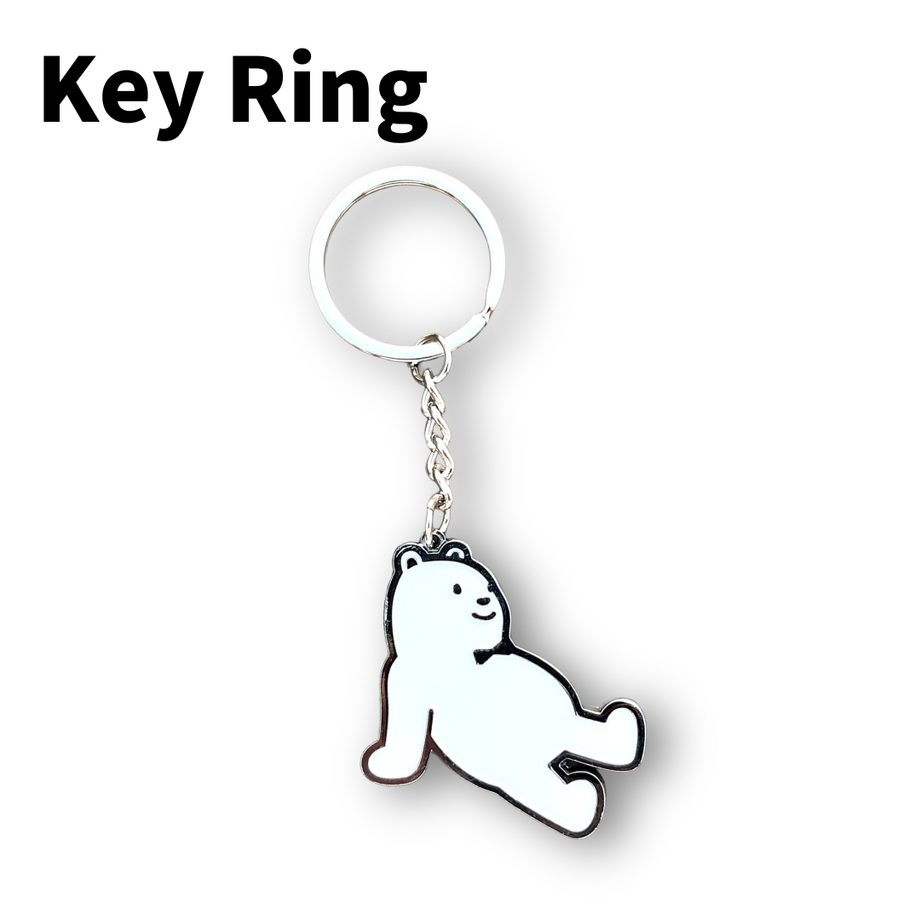 ビアっくまキーホルダー～たそがれ～