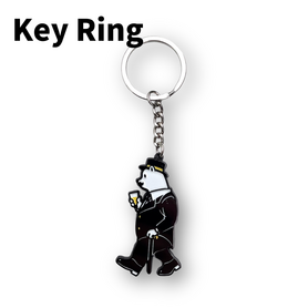 ビアっくまキーホルダー～スーツ～