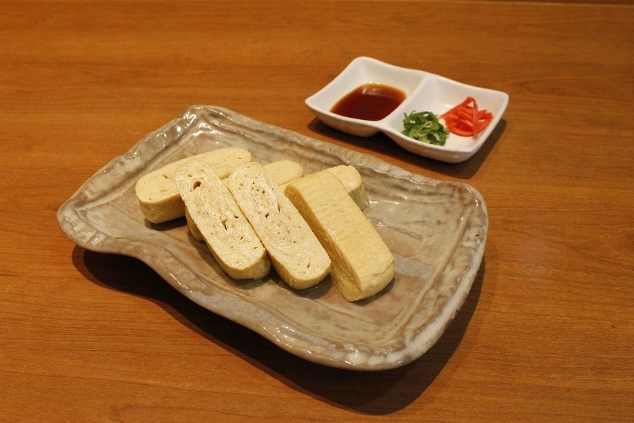 だし巻き玉子（1本 480円　ハーフ280円）