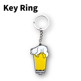 ビアっくまキーホルダー～おやすみ～