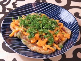 ラム肉チーズチヂミ