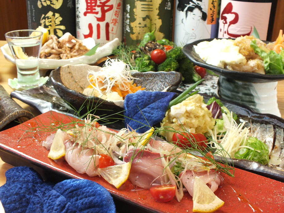 幹事様必見！宴会特別コース120分飲放付♪全7品【堪能コース】4,000円！ （4000）