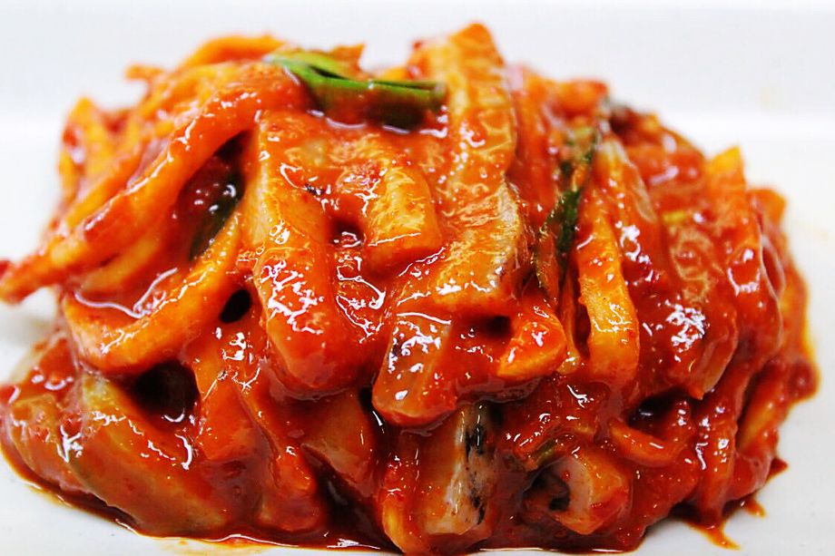 特製辛口イカの塩辛キムチ