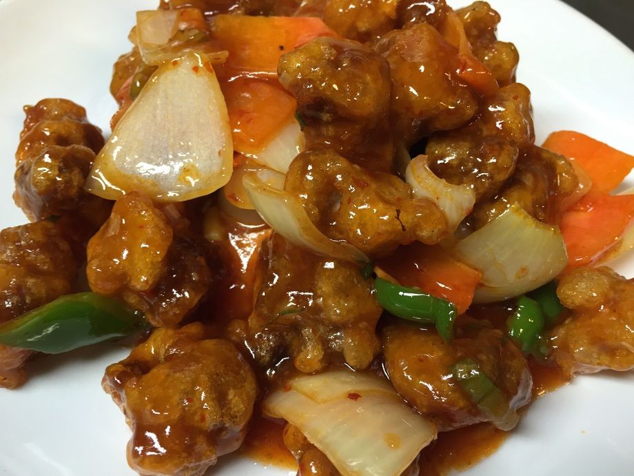 広東風酢豚