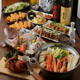 特上歓迎会！豪華絢爛！3時間飲み放題付き「蟹すき鍋コース」