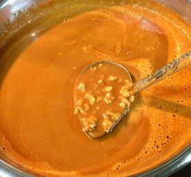 赤海老のビスクスープ