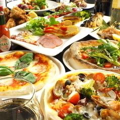 【プレミアム食べ飲み放題】石窯焼きピザ全20種も食べられる♪2時間♪4000円⇒3000円！！