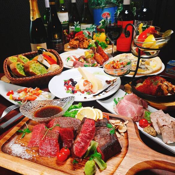 【スタンダード食べ飲み放題コース】FOOD全50種＆DRINK全100種♪2時間♪3500円⇒2500円！！