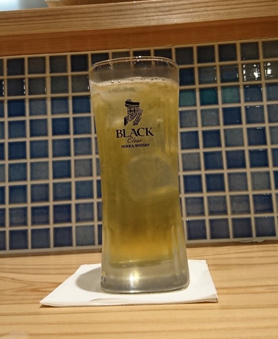 ブラックニッカ　ハイボール