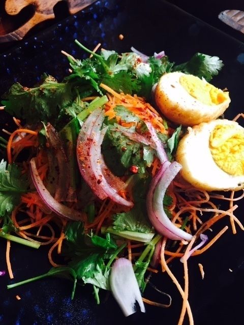 本日のタイ風サラダ