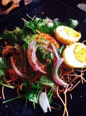 本日のタイ風サラダ