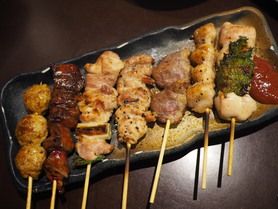 焼鳥五本盛（タレ・塩）