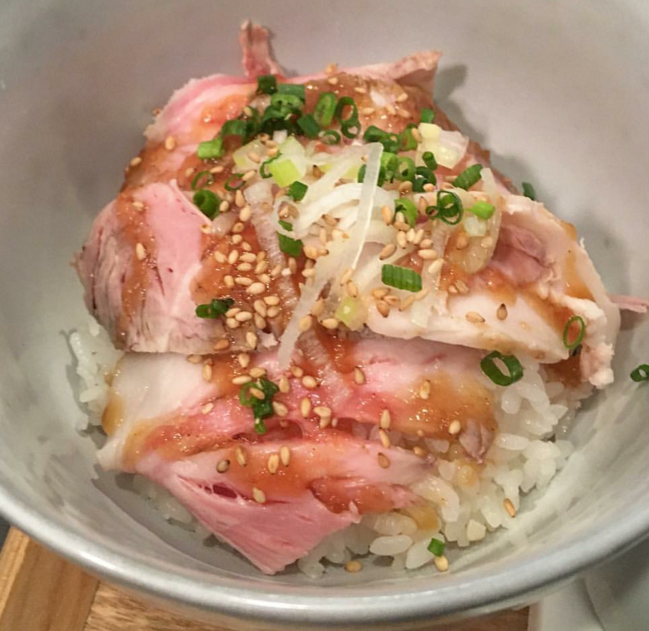 低温叉焼丼（380円）