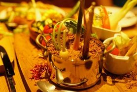 農園野菜のバーニャカウダ　〜スコップを片手に農作業〜