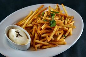 山盛りポテトフライ