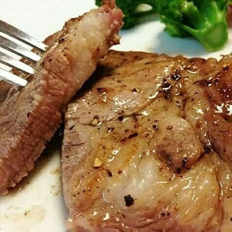 糸島豚肩ロースステーキ（￥700）