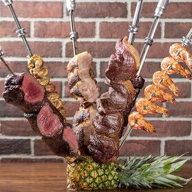 シュラスコ＆ビュッフェ　２ｈ食べ放題＋８種のビール＆100以上のカクテルなど飲み放題