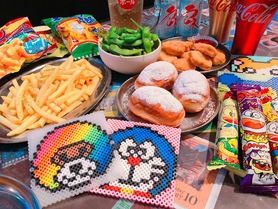 コスパNo.1！飲み放題コースに＋450円で全4品+駄菓子&アイス食べ放題+飲み放題付！3410円★