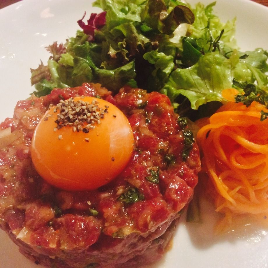 【季節のお薦め】馬肉のタルタルステーキ