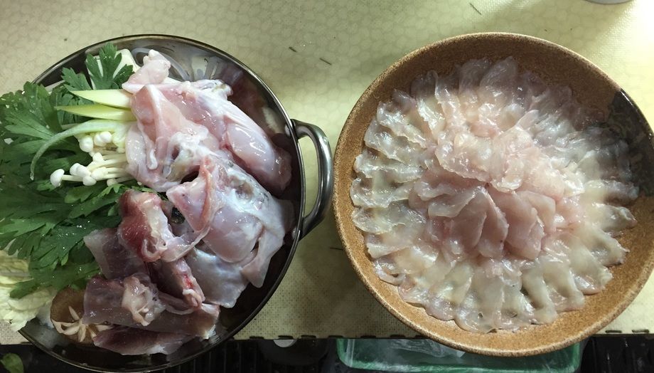 おすすめ、てっちり、てっさ美味しい季節です。（6000〜）