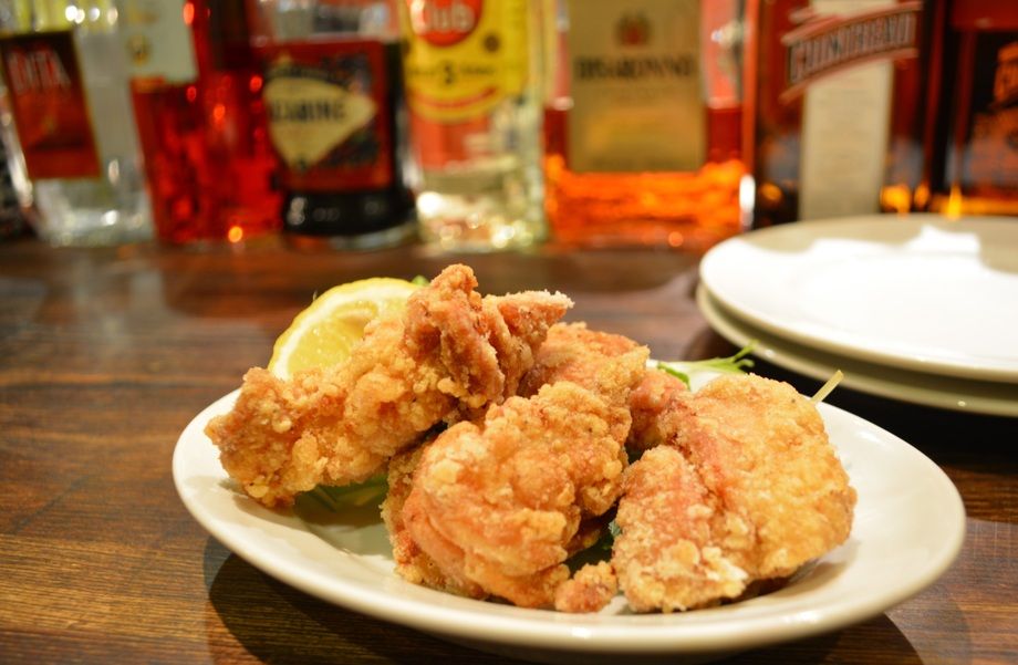 鶏のから揚げ～ニンニク醤油風味～（380円（税抜））