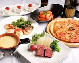 てっぺんお気軽コース　飲み放題付き　５，５００円（税込）