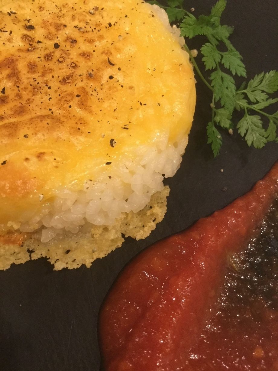 焼きチーズリゾット