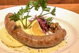 自家製！特大サルシッチャ