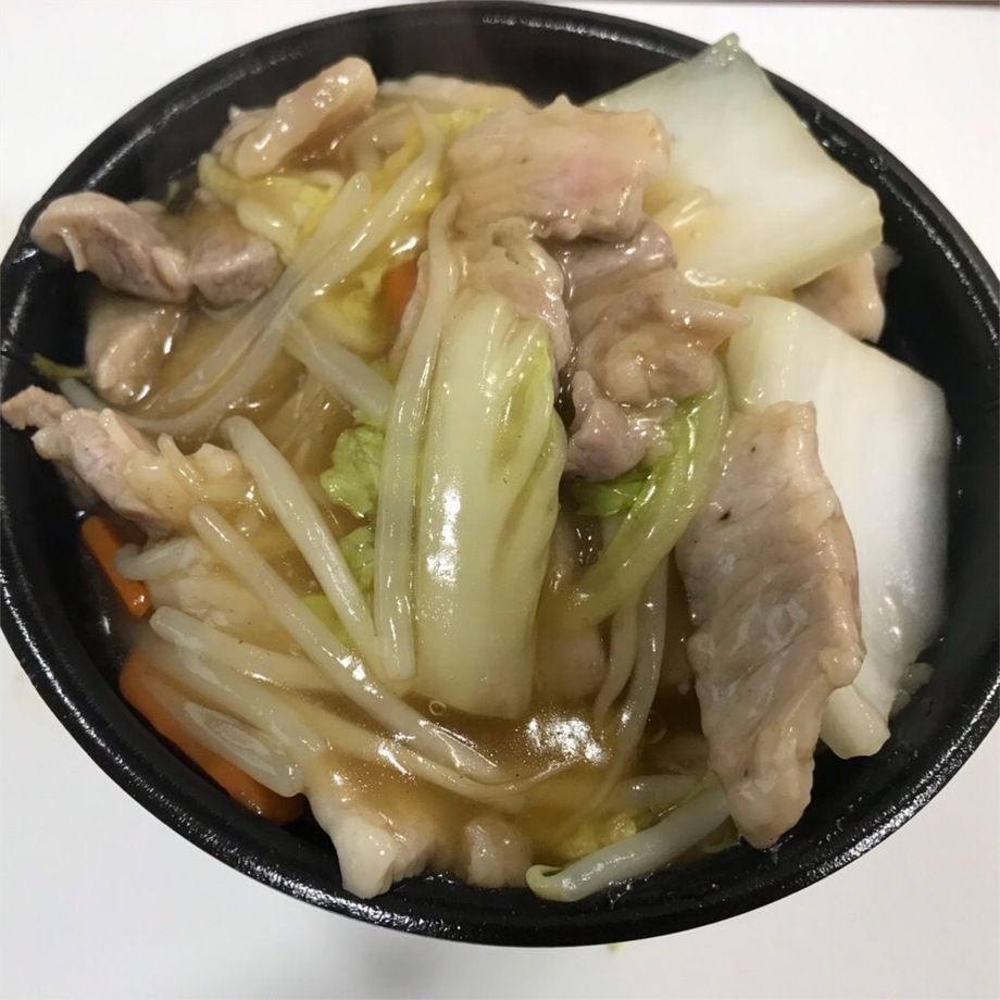 豚あんかけ丼