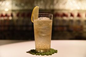 青じそとマスカットのコリンズ