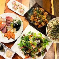 平日限定　7品コース　【飲み放題なし　2時間制】　