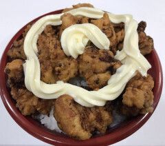 からマヨ丼（スープ付き）