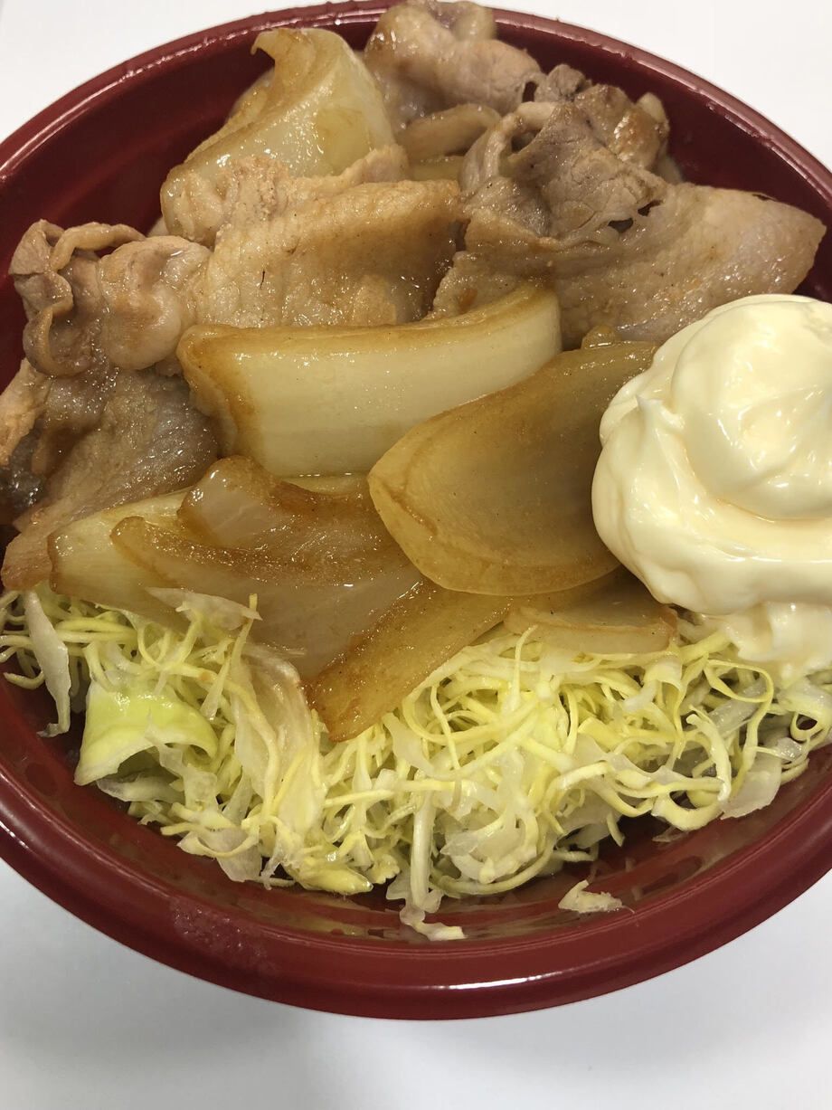 生姜焼き丼