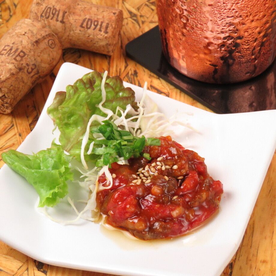 和牛肉チャンジャ