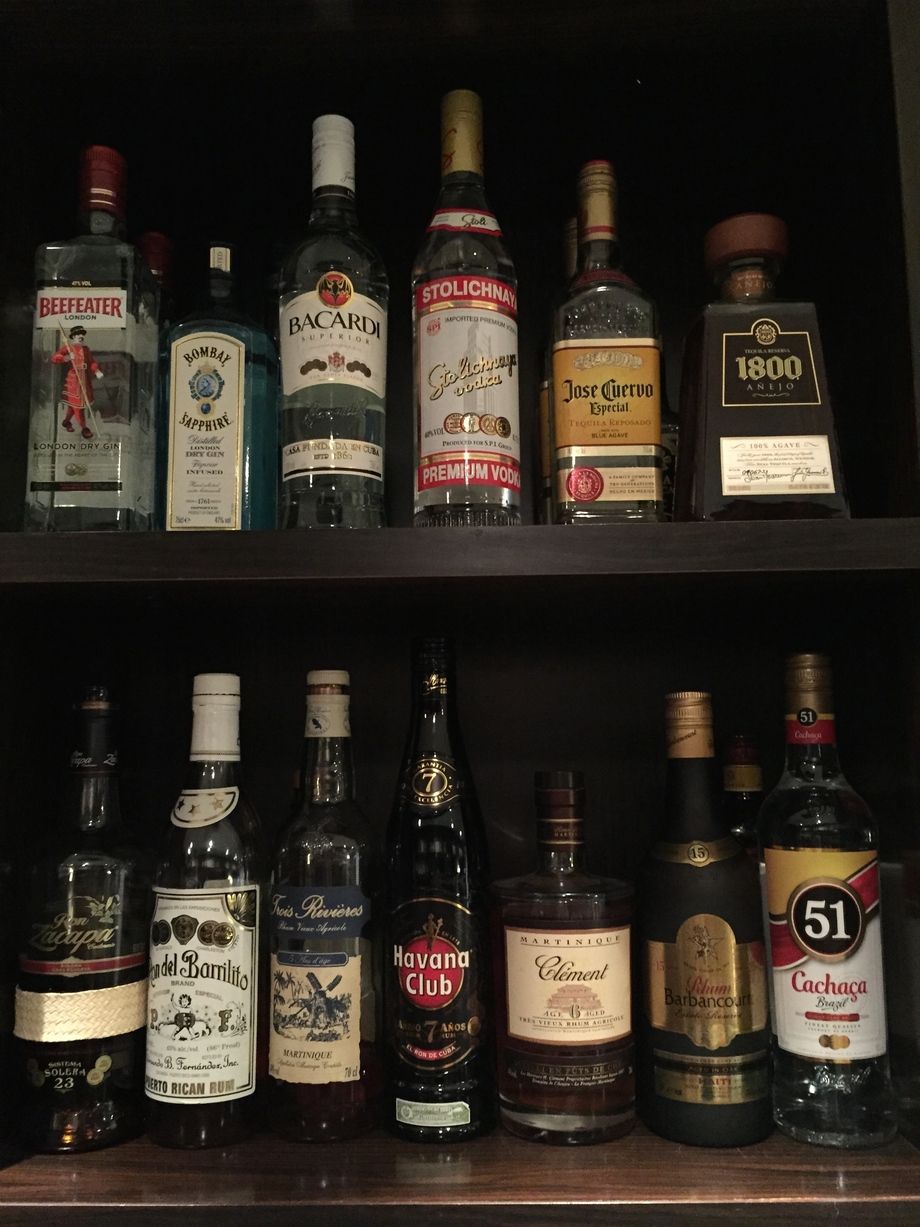 スピリッツ各種（ジン、ウォッカ、ラム、テキーラ）（290円～）