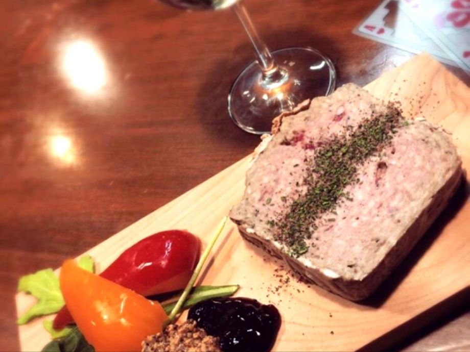 【前菜】パテ ド カンパーニュ（960円）